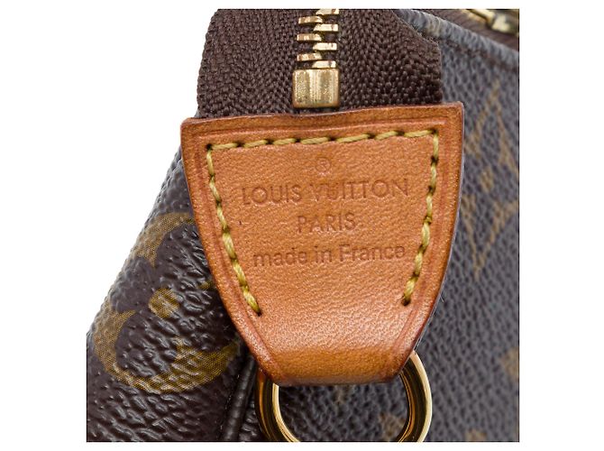 Sac à main Louis Vuitton Monogram Mini Pochette Accessoires Marron - vue 5