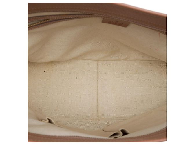 Borsa Tote Gucci GG Canvas Bree Beige - vista 4