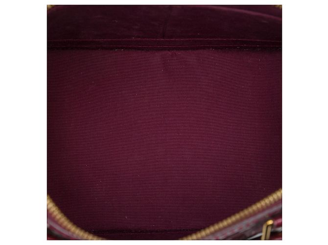 Borsa a mano Louis Vuitton Monogram Vernis Alma PM rossa Rosso - vista 4