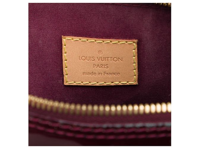 Borsa a mano Louis Vuitton Monogram Vernis Alma PM rossa Rosso - vista 5