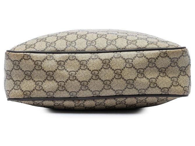 Borsa a tracolla Gucci GG Supreme Beige - vista 3