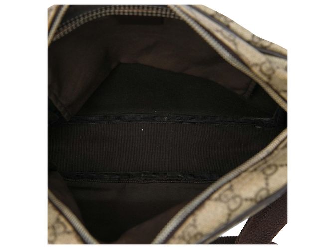 Borsa a tracolla Gucci GG Supreme Beige - vista 4