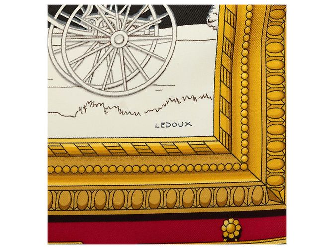 Hermès Wedgwood Seidentuch rot 90 Scarves - Ansicht 7