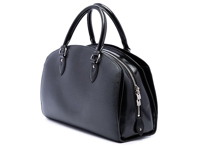 Louis Vuitton Epi Pont Neuf PM Handtasche Schwarz - Ansicht 2