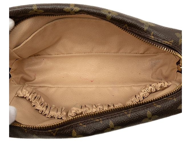 Borsa a pochette Louis Vuitton Monogram Trousse Toilette 23 Marrone - vista 4