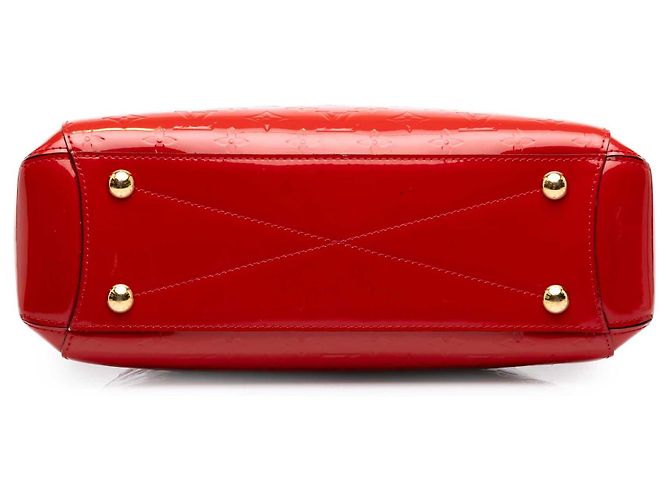 Louis Vuitton Monogram Vernis Montaigne MM Satchel Tasche Rot - Ansicht 3
