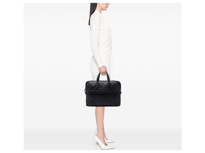 Borsa business Soho Gucci in pelle di vitello nera Nero - vista 6