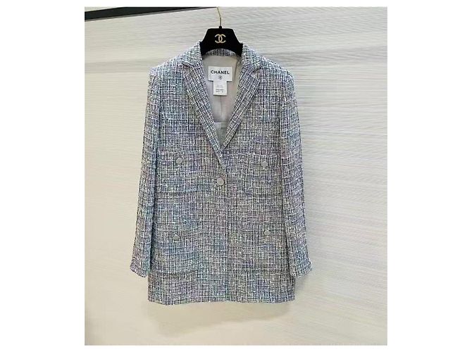 Chanel Multicolor Tweed Jacket Multiple colors - view 3