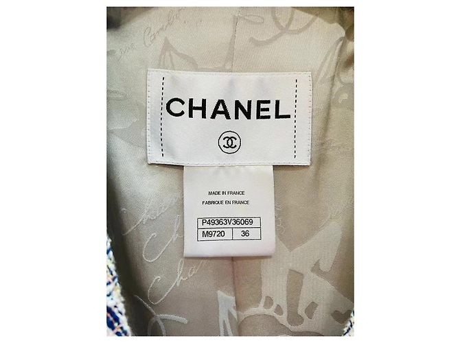Chanel Multicolor Tweed Jacket Multiple colors - view 4