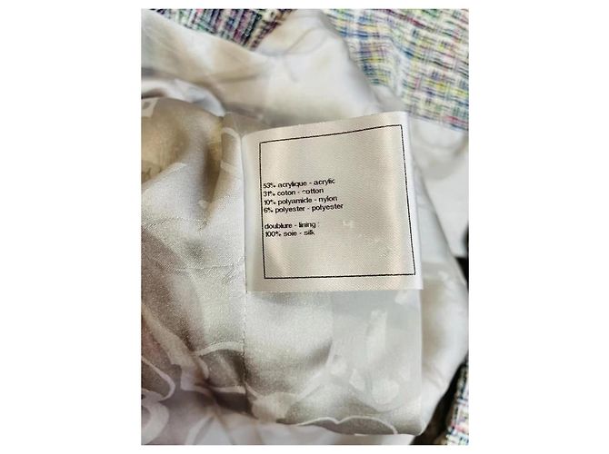 Chanel Multicolor Tweed Jacket Multiple colors - view 8
