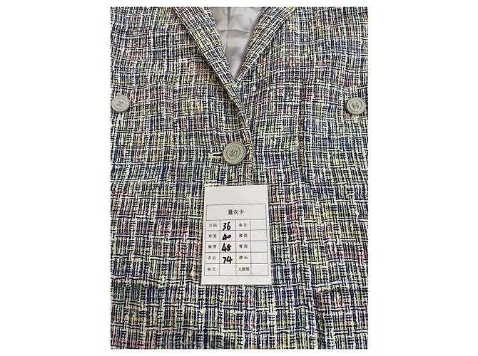 Chanel Multicolor Tweed Jacket Multiple colors - view 9