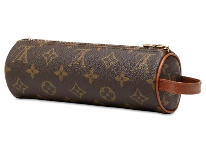 Louis Vuitton Monogram Trousse Ronde Pencil Case 20 Braun - Ansicht 2