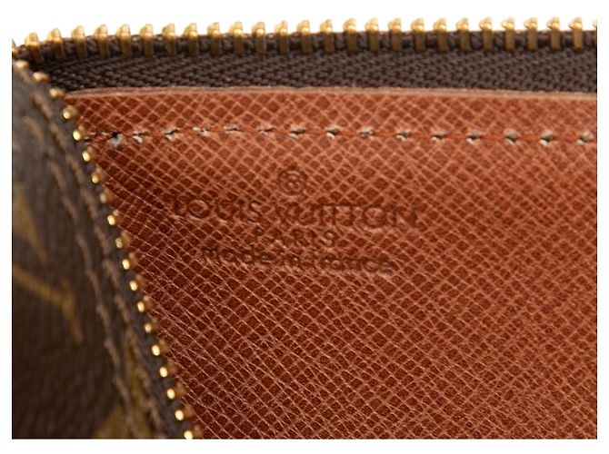 Louis Vuitton Monogram Trousse Ronde Pencil Case 20 Braun - Ansicht 5
