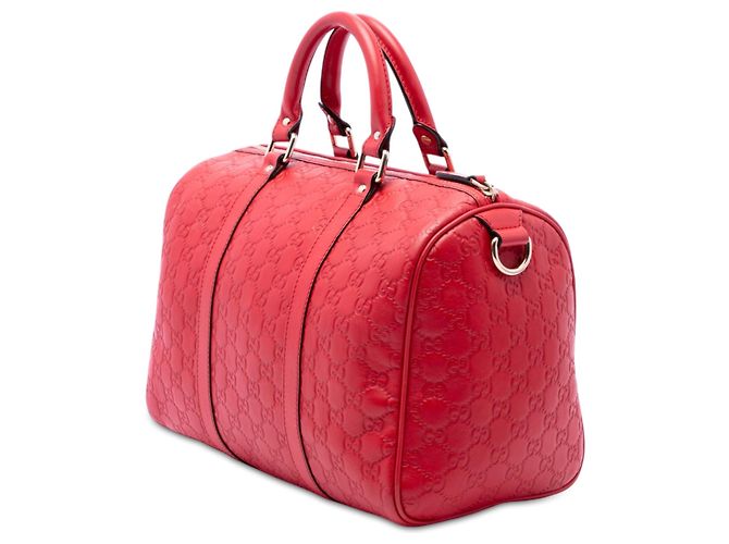 Borsa Boston Gucci Joy Medium Guccissima Rossa Rosso - vista 2