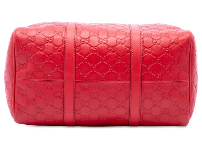 Borsa Boston Gucci Joy Medium Guccissima Rossa Rosso - vista 3