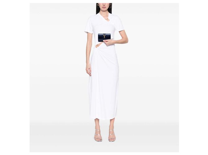Autre Marque Clutch da sera Blue Saint Laurent Edition Soi Patent Chyc Ligne - vista 6