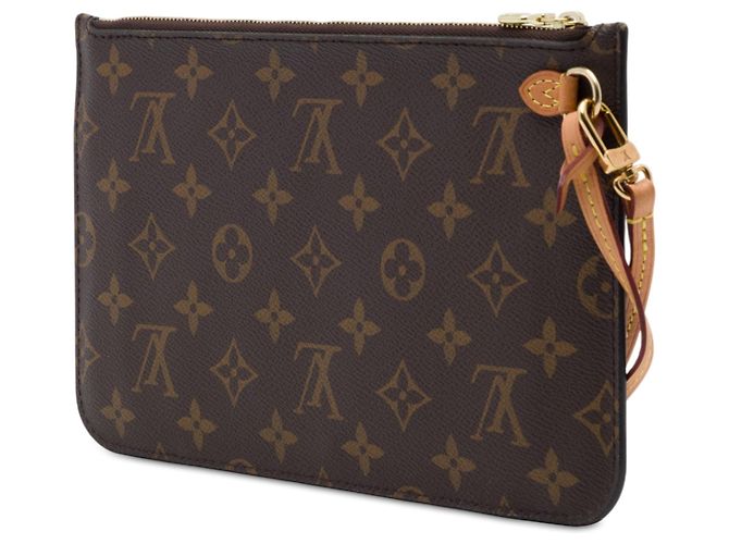 Bolso Louis Vuitton Monogram Neverfull MM Marrón Castaño - vista 2