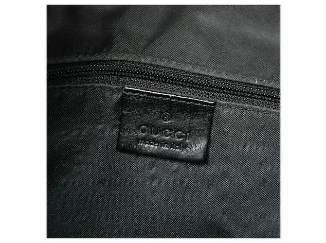 Zaino Gucci GG in nylon nero - vista 5