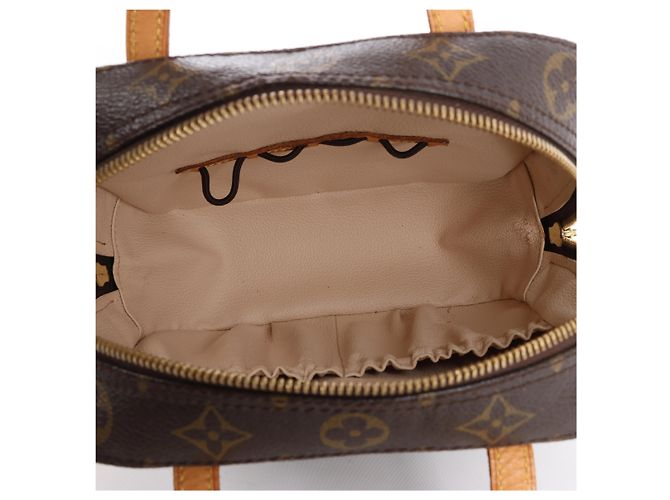 Louis Vuitton Spontini Monogram Canvas 2Way Handtasche in Brown Beige - Ansicht 10