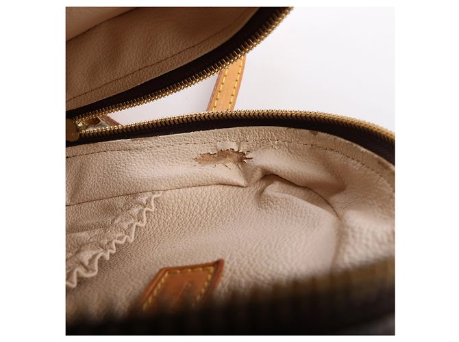 Louis Vuitton Spontini Monogram Canvas 2Way Handtasche in Brown Beige - Ansicht 11