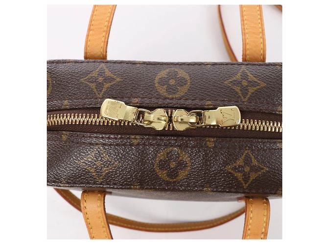 Louis Vuitton Spontini Monogram Canvas 2Way Handtasche in Brown Beige - Ansicht 6