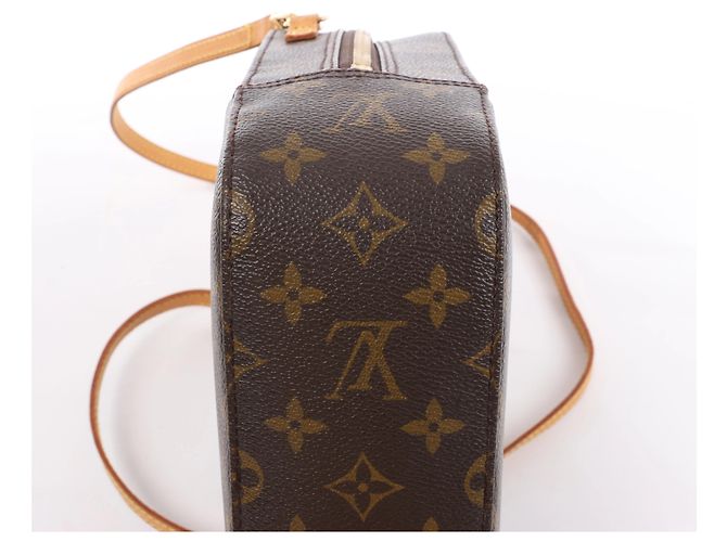 Louis Vuitton Spontini Monogram Canvas 2Way Handtasche in Brown Beige - Ansicht 9