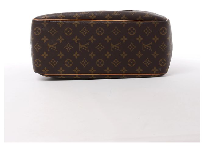 Borsa Louis Vuitton Deauville Monogram Canvas in marrone M47270 Beige - vista 9