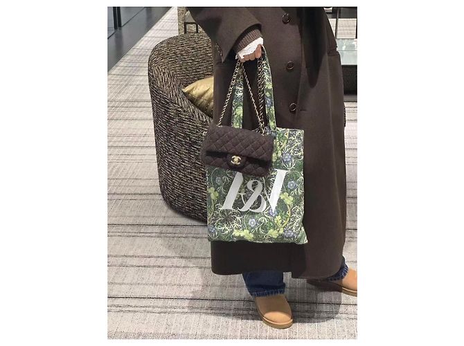 Bolsos Chanel Timeless/Classic Multicolor - vista 8