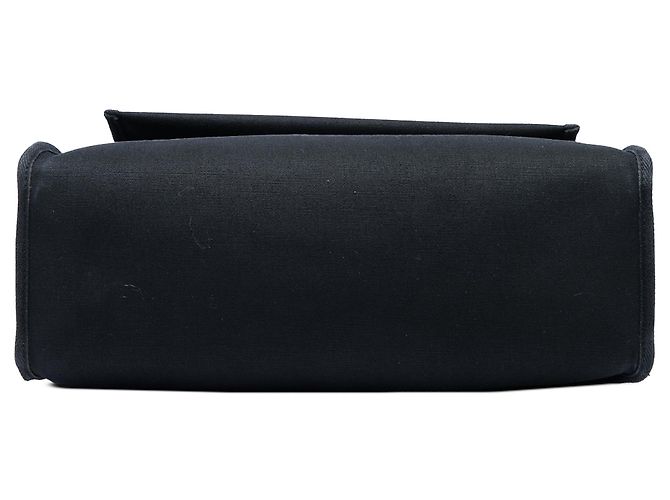 Borsa Hermès Toile Herbag PM Nera Nero - vista 3