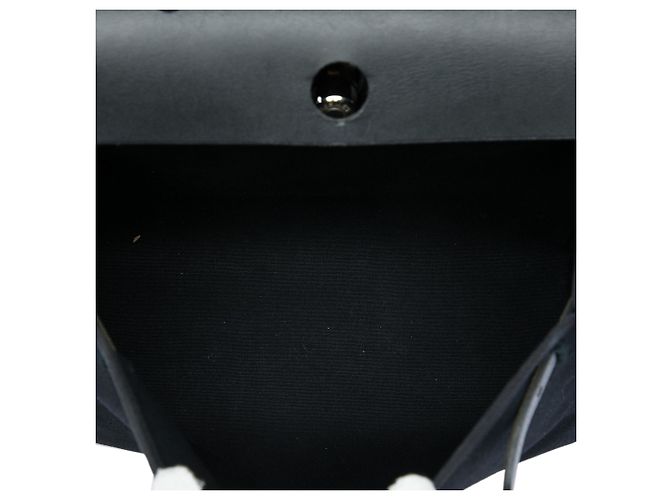 Borsa Hermès Toile Herbag PM Nera Nero - vista 4