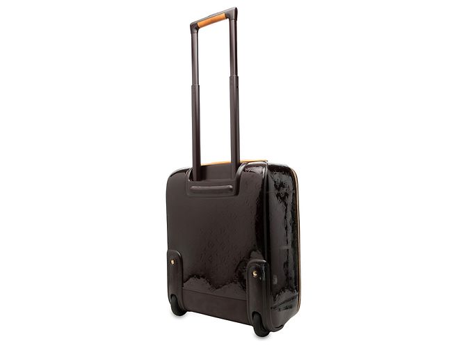 Borsa da viaggio Louis Vuitton Monogram Vernis Pegase 45 Viola Porpora - vista 2