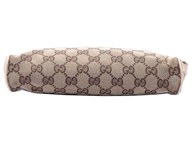 Gucci GG Canvas Abbey D Ring Pochette Handtasche Beige - Ansicht 3