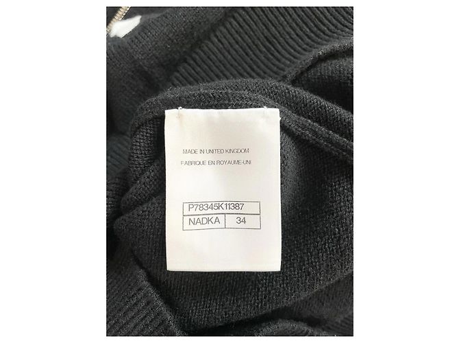 Chanel Kapuzen-Cardigan aus Kaschmir mit Reißverschluss mehrfarbig Mehrfarben - Ansicht 5