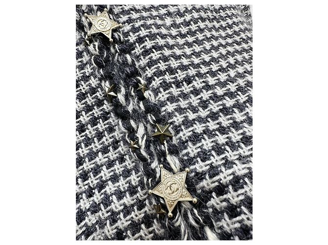 Chanel Dallas Tweed Jacke Mehrfarbig Größe 38 Mehrfarben - Ansicht 3