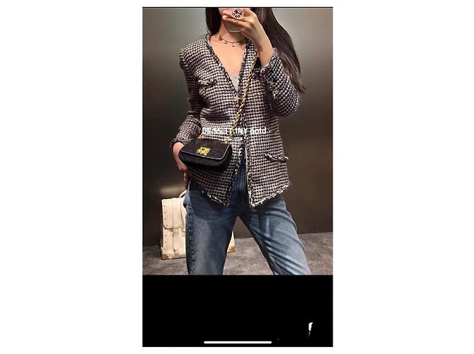 Chanel Dallas Tweed Jacke Mehrfarbig Größe 38 Mehrfarben - Ansicht 9