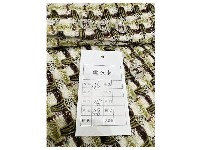 Chanel Dakar Tweed Jacket Multicolor Size 36 Multiple colors - view 6