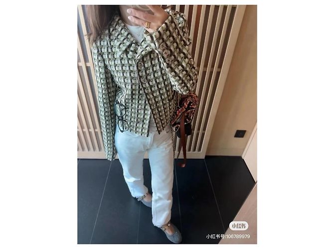Chanel Dakar Tweed Jacket Multicolor Size 36 Multiple colors - view 9