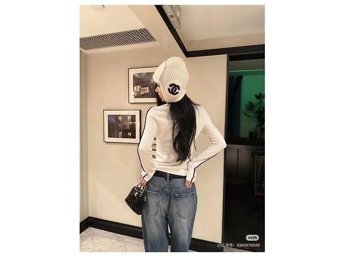 Tops Chanel Coco Neige Multicolor - vista 9