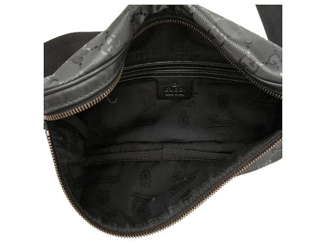 Borsa cintura Gucci GG Imprime Nera Nero - vista 4