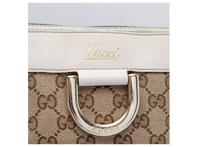 Gucci GG Canvas Abbey D Ring Crossbody Beige - Ansicht 5