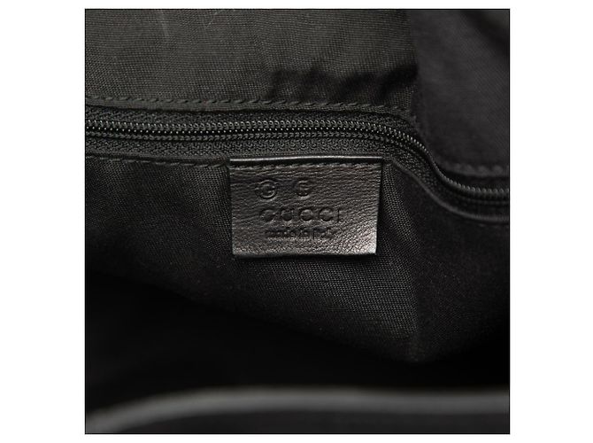 Borsa Tote Convertibile Abbey D Ring Gucci in pelle di vitello liscia nera Nero - vista 5
