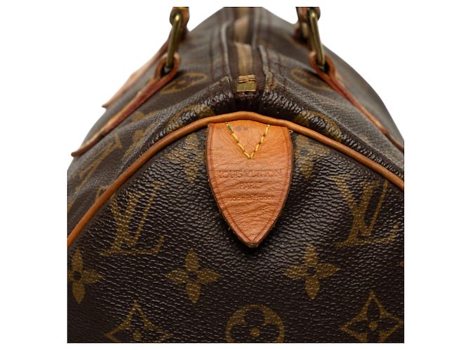 Borsa Boston Louis Vuitton Monogram Speedy 30 Marrone - vista 5