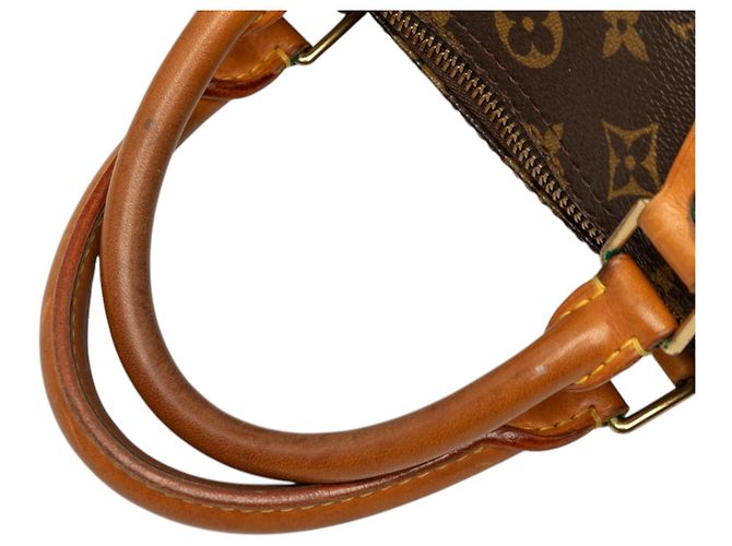Borsa Boston Louis Vuitton Monogram Speedy 30 Marrone - vista 7