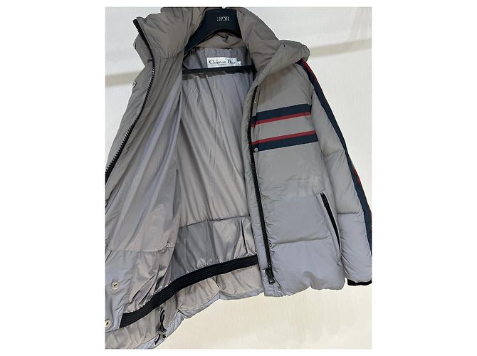 Autre Marque Dior Jacke Silber Reflektierend Gesteppt Mehrfarben - Ansicht 3