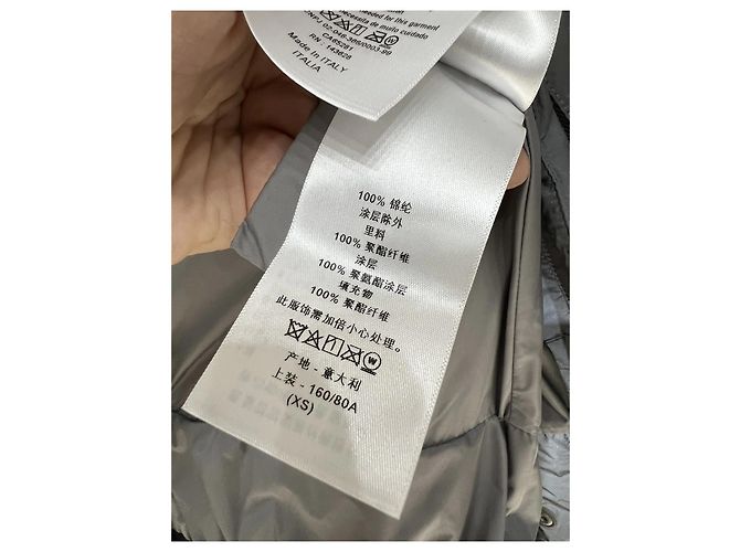 Autre Marque Dior Jacke Silber Reflektierend Gesteppt Mehrfarben - Ansicht 5