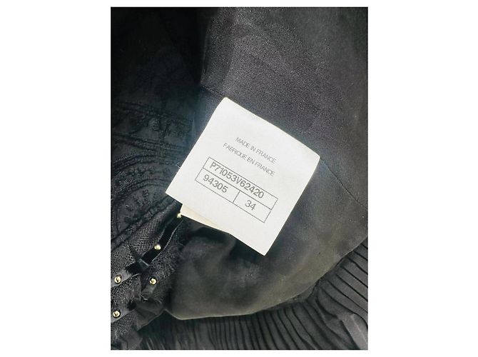Chanel Metiers d'Art Tweed Jacke Schwarz Mehrfarben - Ansicht 5