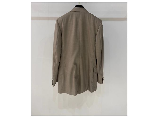 Blazer Loro Piana de lana de doble botonadura Camel Multicolor - vista 4