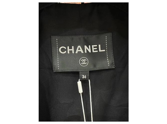 Top Chanel in Tweed Multicolore - vista 2