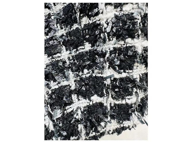 Top Chanel in Tweed Multicolore - vista 5