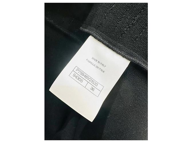 Chanel Wollpullover mit Camellia Pailletten Schwarz Mehrfarben - Ansicht 6